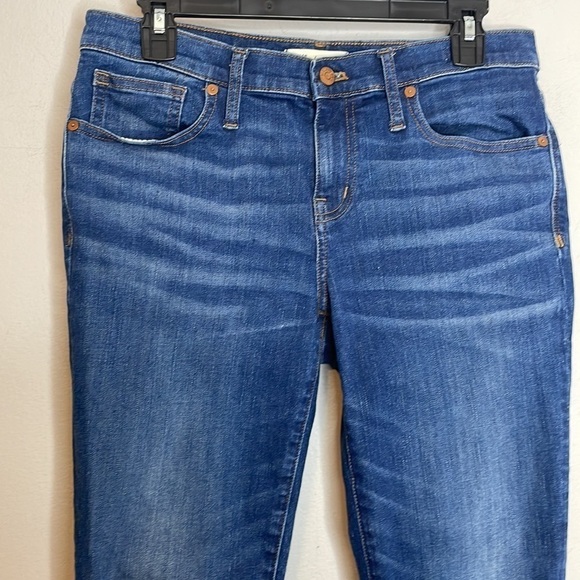 Madewell | Women’s Medium Wash 8” Skinny Jeans Size 30 - Picture 2 of 9